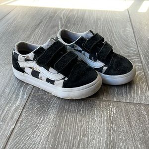 Old school Velcro save the bees vans